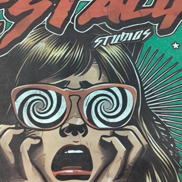 Vintage Ecstacy Studios T-shirt, XL, Wild Graphics - Picture 6 of 8